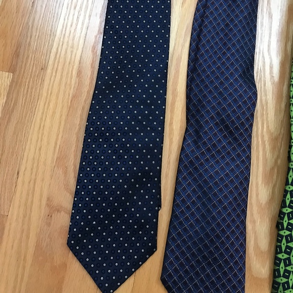 Set of 5 designer silk ties - various brands - Picture 2 of 11